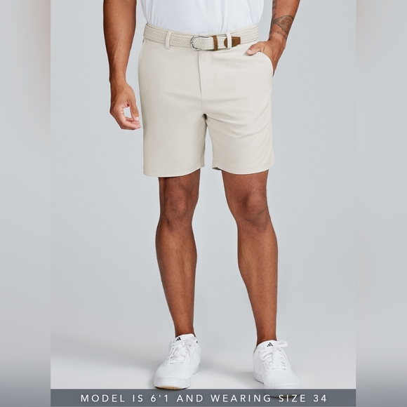 TASC Performance Motion 7" Shorts Size 38 – Stone | Bamboo Fiber - Picture 1 of 8